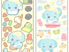 뽀득뽀득 청소해요 스티커ㅣ 굿노트용