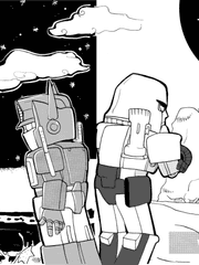 트랜스포머 G1 개그 패러디북 