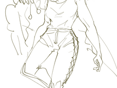 (자캐)로라 낙서