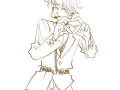 (자캐)루카스 낙서 모음