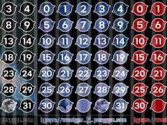 [굿노트 스티커] 숫자_01