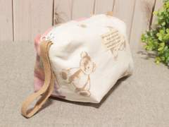 핸드메이드 반반 파우치