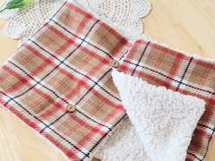 핸드메이드 단추 넥워머