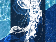 어바등 딥블루 스티커 도안