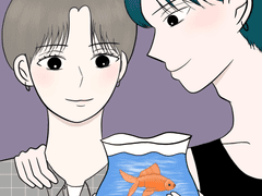 [지밤] 귀여운 금붕어! (혹은 남친?)