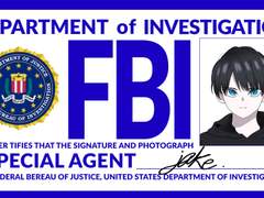 제이크 FBI 신분증