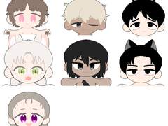 솜담담 솜인형 도안 커미션