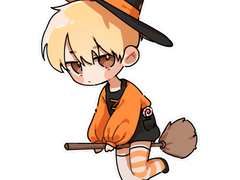 할로윈 박문대 키링