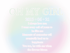 오마이걸 배경화면