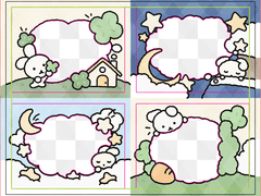 [커미션 샘플 06] 프레임 디자인