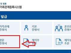 06. 괌 혼인신고 서류 - 영문 가족관계증명서