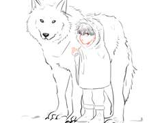 쇼메구 와 늑대.