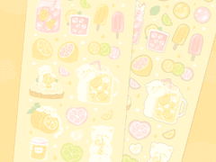 Pink Lemonade / 굿노트 스티커