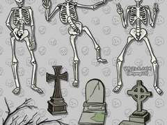 [할로윈 특집] 해골 스티커 (굿노트)