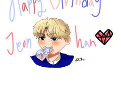 [세븐틴팬아트-정한]