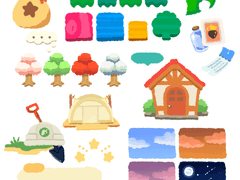 모동숲 굿노트용 스티커