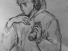 손그림 낙서 2장