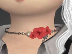 비레고 꽃제비 목걸이