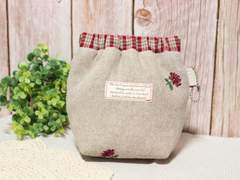 핸드메이드 자수 바네파우치