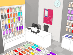 [스케치업] 폰 케이스 매장