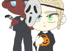 할로윈은 아직 많이 남았는데