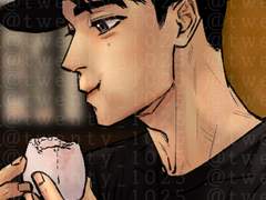 #트친_최애_그리기 오사무 포카 도안(유료)