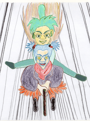 역전재판=무민 시리즈 2차창작 그림들