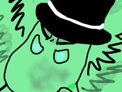 홀로 나무위에 누워 한 밤을 즐기는 무민파파=카미노기 소류