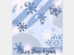 데못죽 포카 뒷면 도안 눈꽃