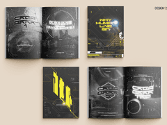 <CREA-GRRR!> 전체 시리즈 도비라 디자인