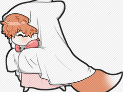 도리벤 스마일리 여우 유령