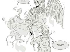 첫 정령계약한 기념 낙서