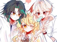 원신 소 루미네 카즈하 교복