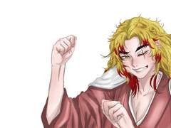 합작 + 트친그림 내그림체로 그리기(호롤)