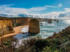 멜버른에서 그레이트 오션 로드에서