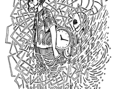 펜화 일러스트 커미션