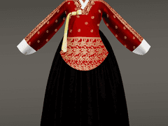 [Atelier Lena] 어린이 금은박 당의한복 세트