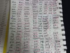 오늘 있을 영어 시험을 위해