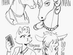 [보잭 홀스맨] 낙서