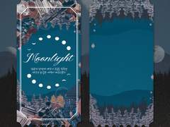 M형 티켓 디자인 커미션