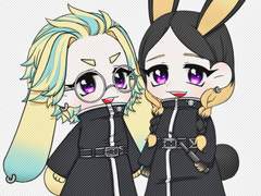 도리벤 토끼 하이타니 형제