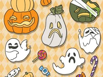 [할로윈 특집] 호박 스티커 (굿노트)