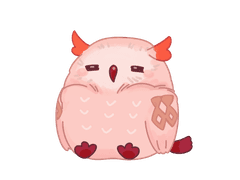 세라프 다즐가든 부엉이 키링 도안 배포