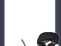 [왁타] 권민 투명포카 도안 무료배포