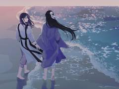 간단한 자연풍경 2인