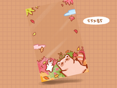 가을 프레임 포토카드 공유