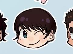 명탐정 코난 경찰동기조 스티커 도안 배포