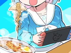 블아) 라면 먹는 슈퍼 AI 아로나 짱