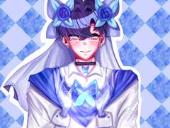 잭님 아크릴스탠드 도안