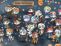 할로윈 그림 스파인에 넣고 돌리기